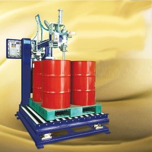 200升四頭灌裝機(jī)設(shè)備生產(chǎn)廠家 大劑量液體灌裝機(jī)
