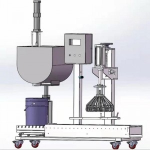 25升苯丙乳液灌裝機(jī) 自動(dòng)稱(chēng)重灌裝機(jī)