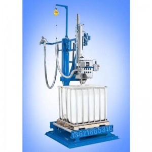 棉籽油灌裝機-1000L-IBC噸桶稱重式定量灌裝機自動灌裝生產(chǎn)線