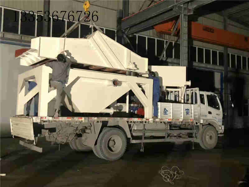 洗沙生產(chǎn)線中脫水篩可以把沙脫水到什么樣的程度？2