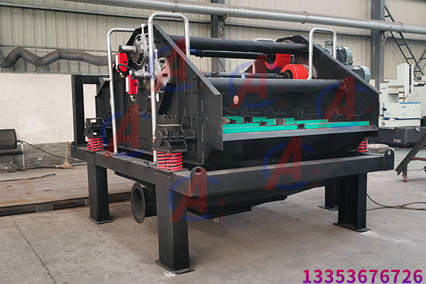 雙橡膠彈簧振動脫水篩