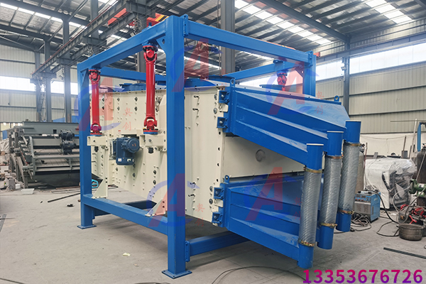 方形搖擺篩篩分生物質(zhì)粉末